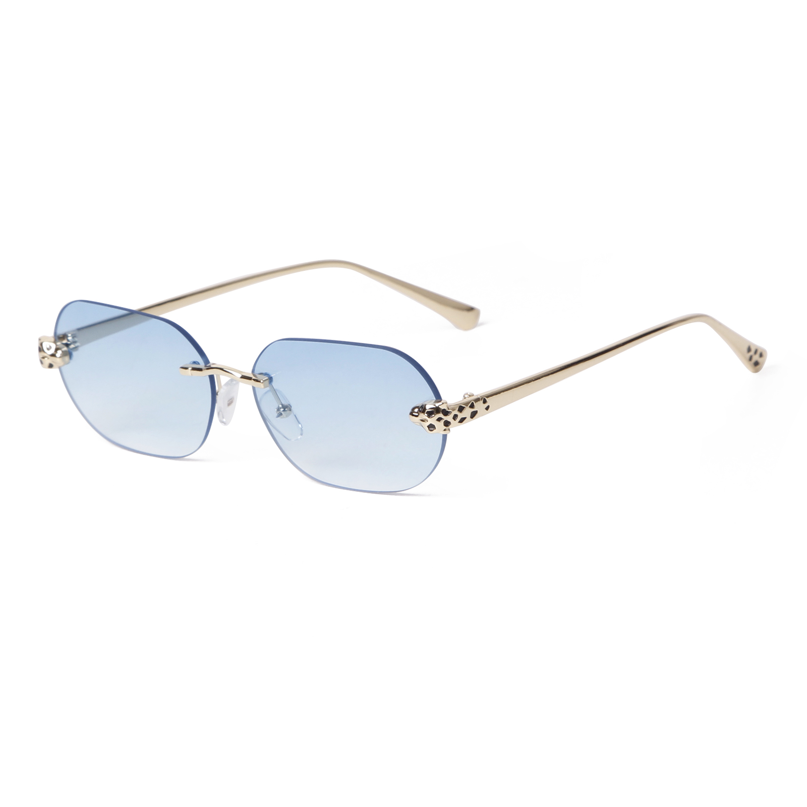 ZXIAC Trend Retro Rimless Squa - Vintage Fashion Tiktok 리뷰 및 가격