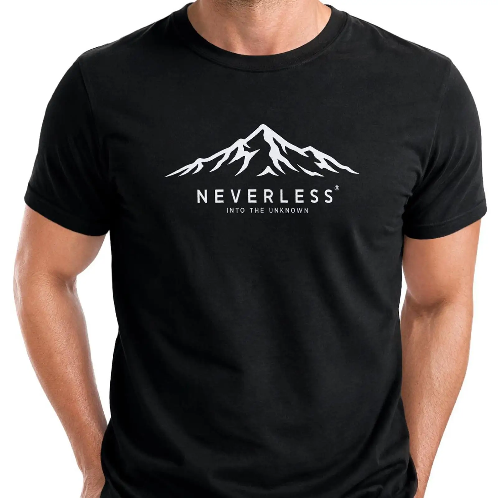 Neverless Print T Shirt Herren - Vintage Fashion Herren 리뷰 및 가격