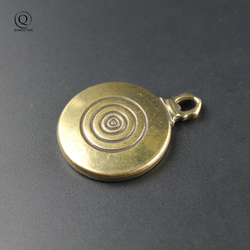 Vintage Brass Buddhist Tantra  - Vintage Fashion Tags 리뷰 및 가격