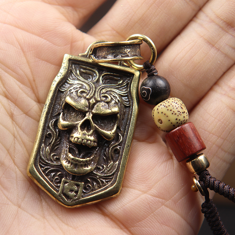 Vintage Skull Head Hanging Tag - Vintage Fashion Tags 리뷰 및 가격