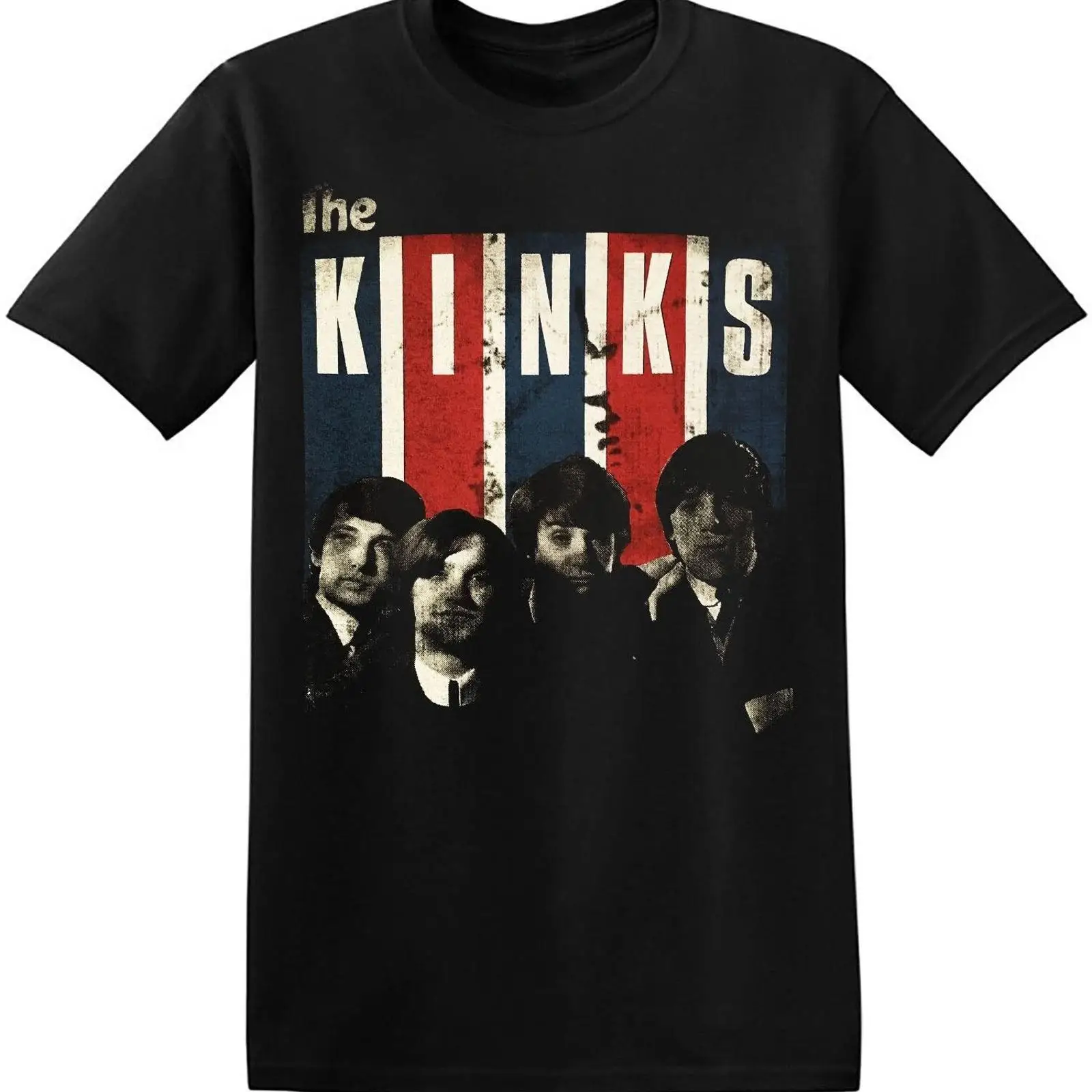 The Kinks Band Herren T Shirt  - Vintage Fashion Herren 리뷰 및 가격