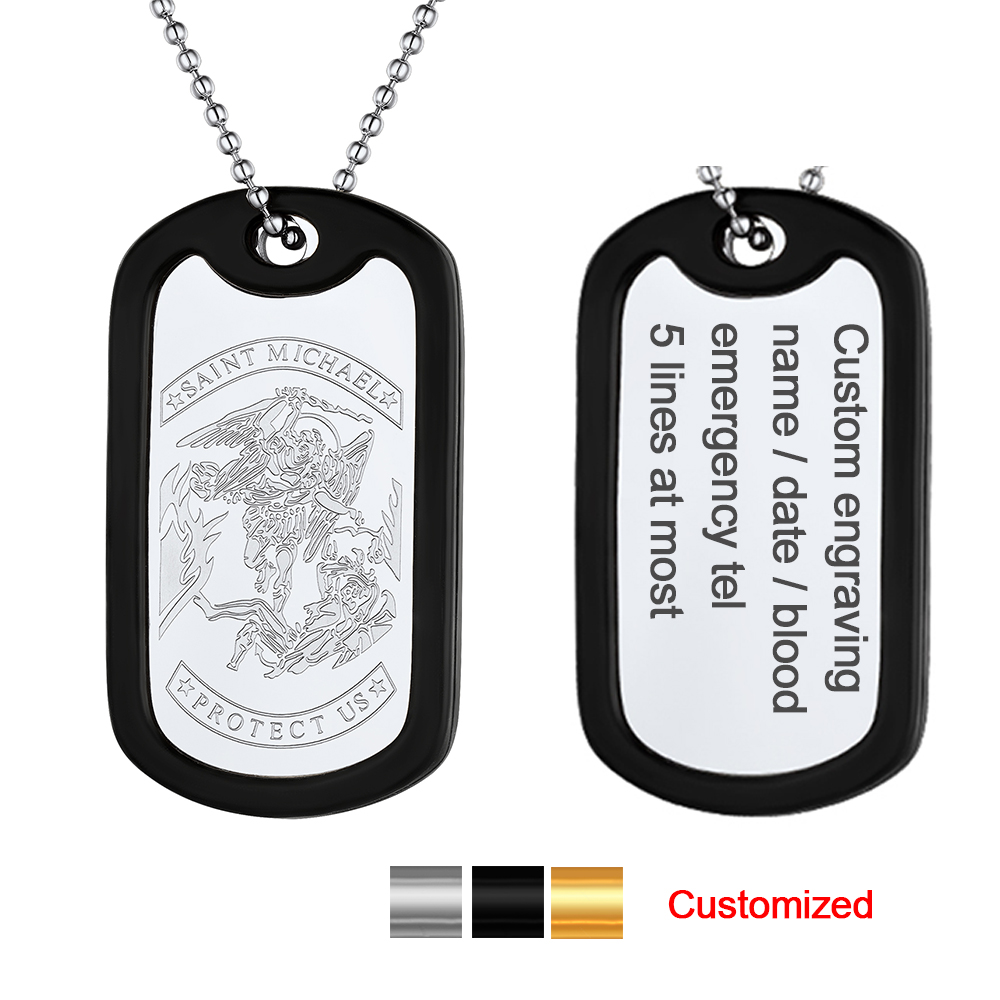 U7 Custom St. Michael Tag Neck - Vintage Fashion Tags 리뷰 및 가격