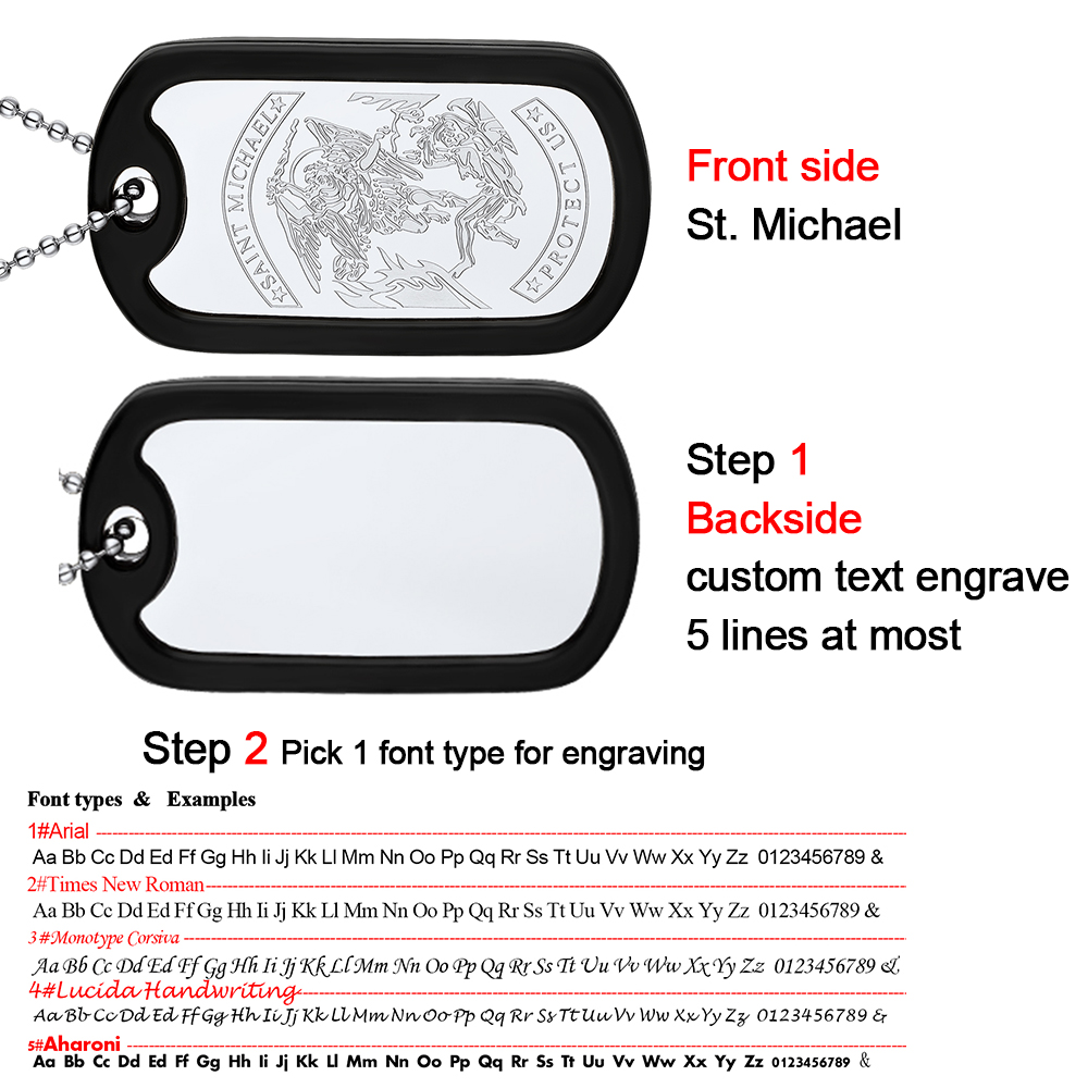 U7 Custom St. Michael Tag Neck - Vintage Fashion Tags 리뷰 및 가격