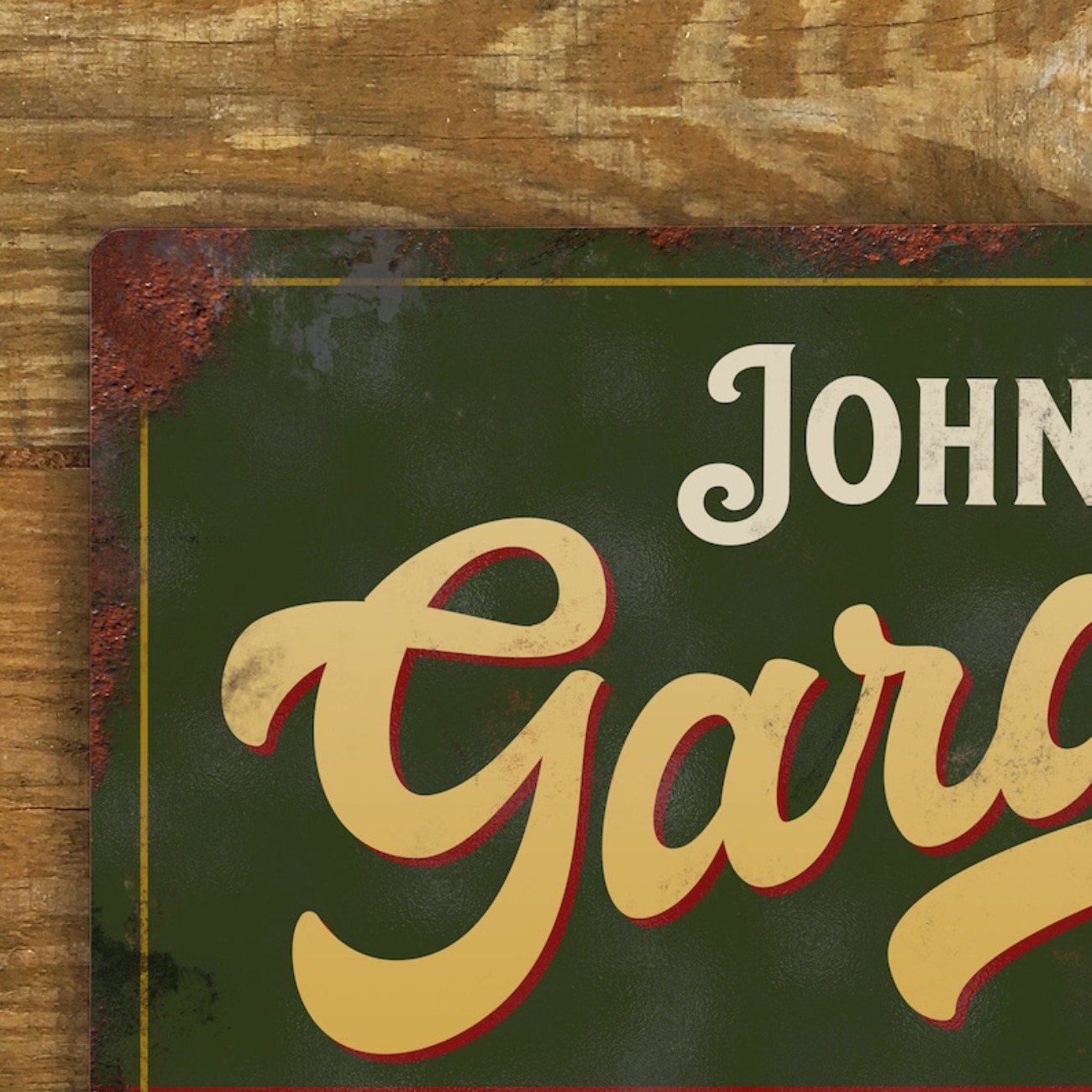 Custom Personalised Garage Met - Vintage Fashion Plates 리뷰 및 가격