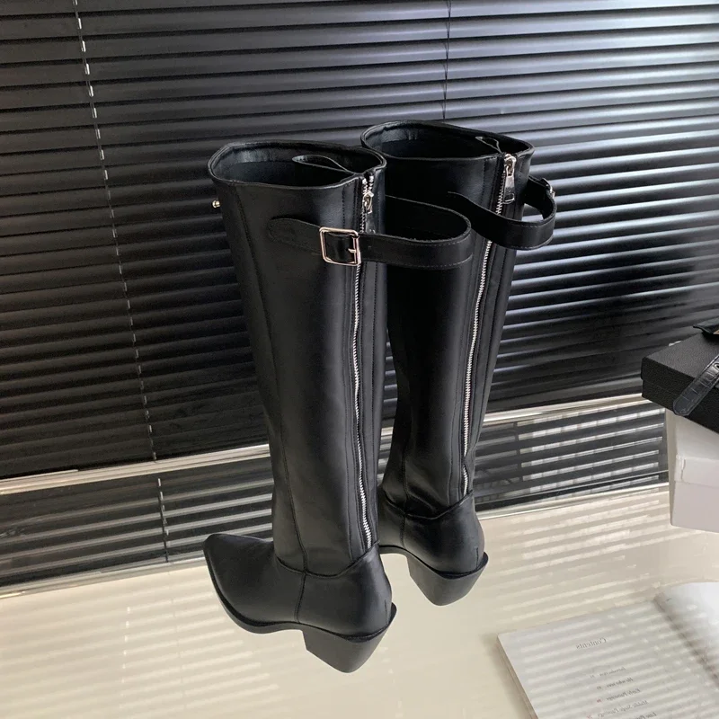 Winter Belt Buckle Pointed Toe - Vintage And Modern Fashion 리뷰 및 가격
