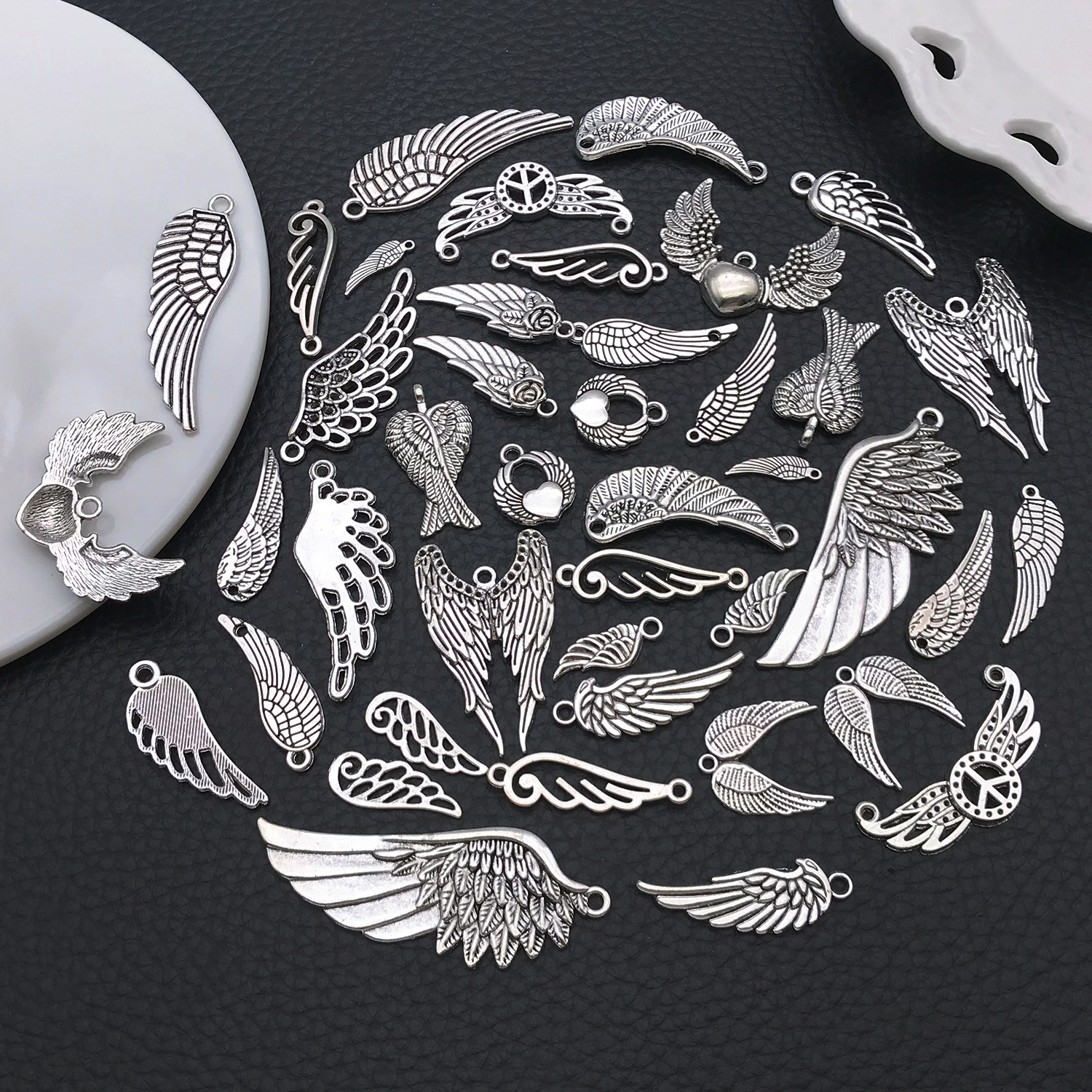 Angel Wing Charms, New 22/42 P - Vintage Fashion Theme 리뷰 및 가격