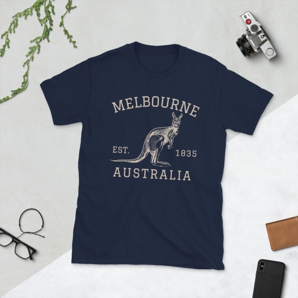 Melbourne Australia T-Shirt Au - Vintage Fashion Melbourne 리뷰 및 가격