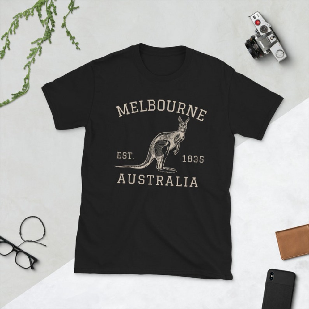 Melbourne Australia T-Shirt Au - Vintage Fashion Melbourne 리뷰 및 가격