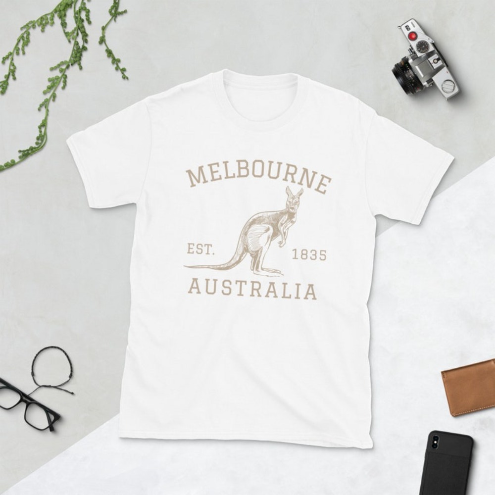 Melbourne Australia T-Shirt Au - Vintage Fashion Melbourne 리뷰 및 가격