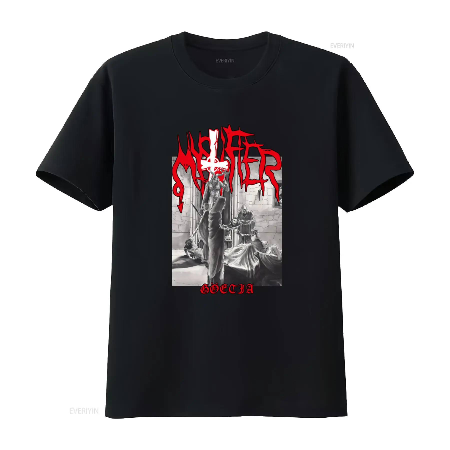Mystifier Goetia Black Metal T - Vintage Fashion Influencer 리뷰 및 가격