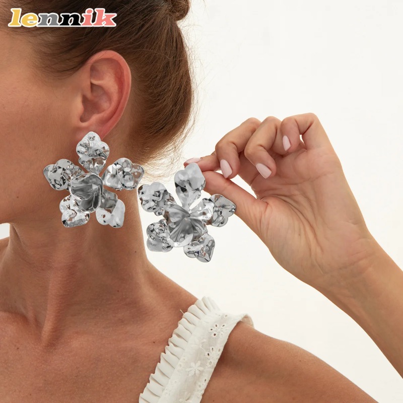 Vintage 3D Flower Necklace Set - Vintage Fashion Instagram 리뷰 및 가격